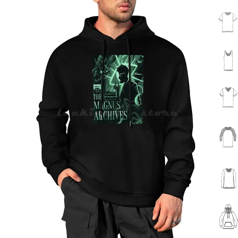 The Magnus Archives Hoodie cotton Long Sleeve Podcasts The Magnus Archives The Magnus Archives Rusty Quill Tma Horror