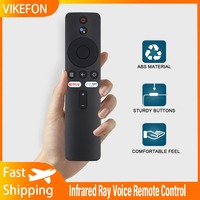 Voice Remote Control Compatible with Xiaomi Mi Tv Stick Box S/4S/4K Mdz-22-Ab Mdz-24-Aa with Netflix & Primevideo Butt