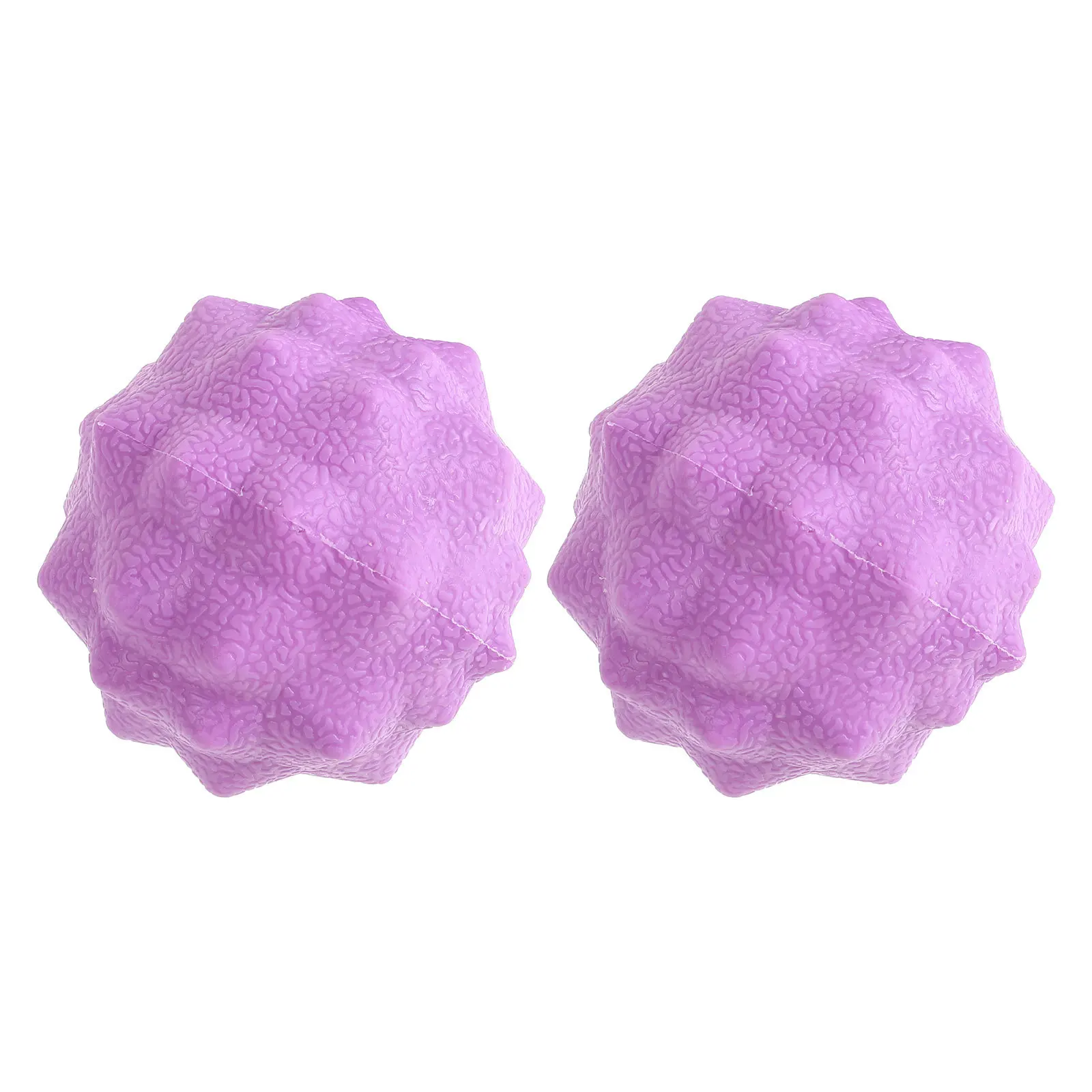 

2Pcs Foot Massage Ball Smooth Muscle Relief Tool for Yoga Fitness Therapy Back Leg Hand Tension Release Portable Massager