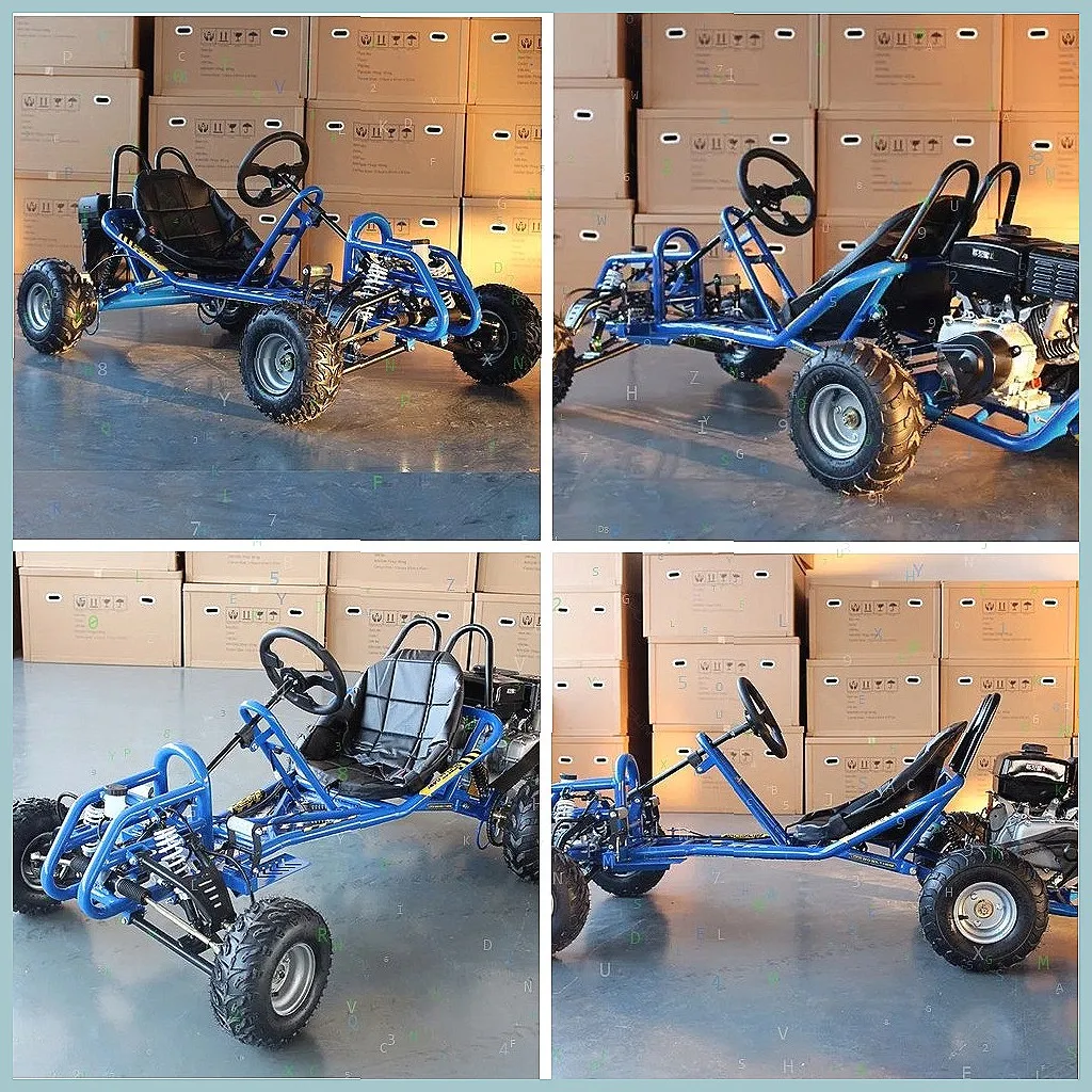 

Мини-карт для бездорожья, 4-тактный мотокроссовый карт 125 куб. см для взрослых и подростков, внедорожный багги