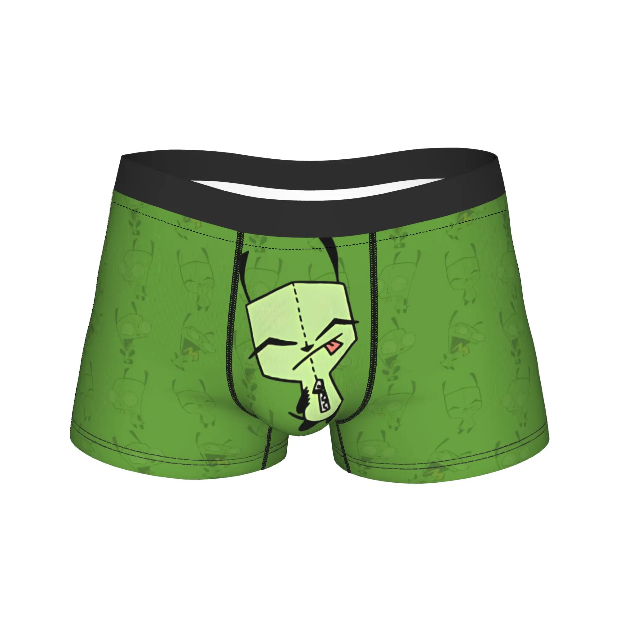 

Сексуальные трусы-боксеры Invader Zim TV, трусы, мужское нижнее белье, трусы из полиэстера с героями мультфильмов для Homme S-XXL