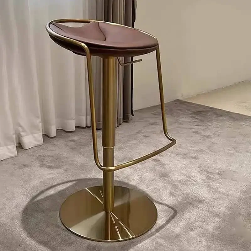 

Heavy Duty Swivel Bar Stools Adjustable Height Classic Nordic Luxury Bar Stools Kitchen Industrial Barhocker High End Furniture