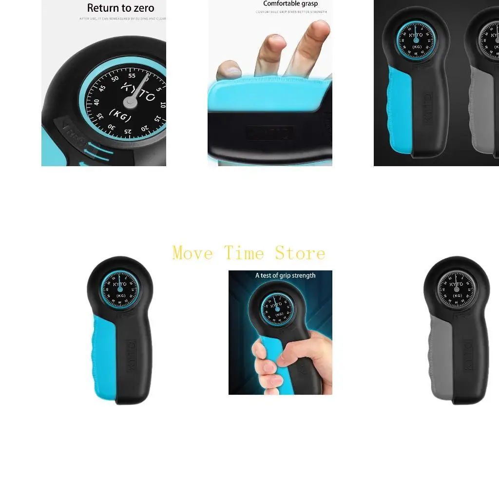 92ME Hand Dynamometer Grip Power Strength Measurement Meter Fitness Training Gripper Strengthener Gym Wrist Arm Muscle Exerciser