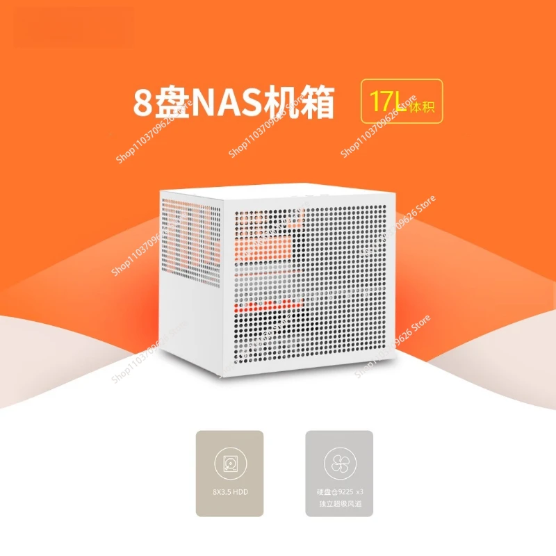 

Маленький корпус NAS, мини-компьютер N8P Air, мини-черный, небольшой домашний жесткий диск, 8-бай