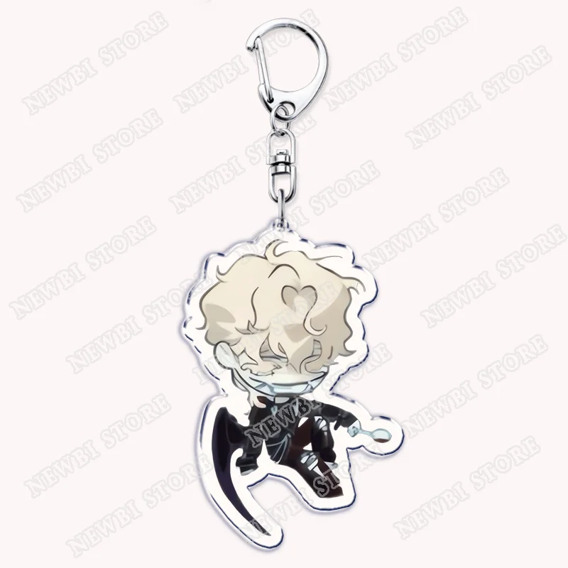 Popular Alien Stage Chibis Keychains for Accessories Bag Cartoon Luka Ivan Till Mizi Hyuna Sua Keyrings Jewelry Fans Gifts