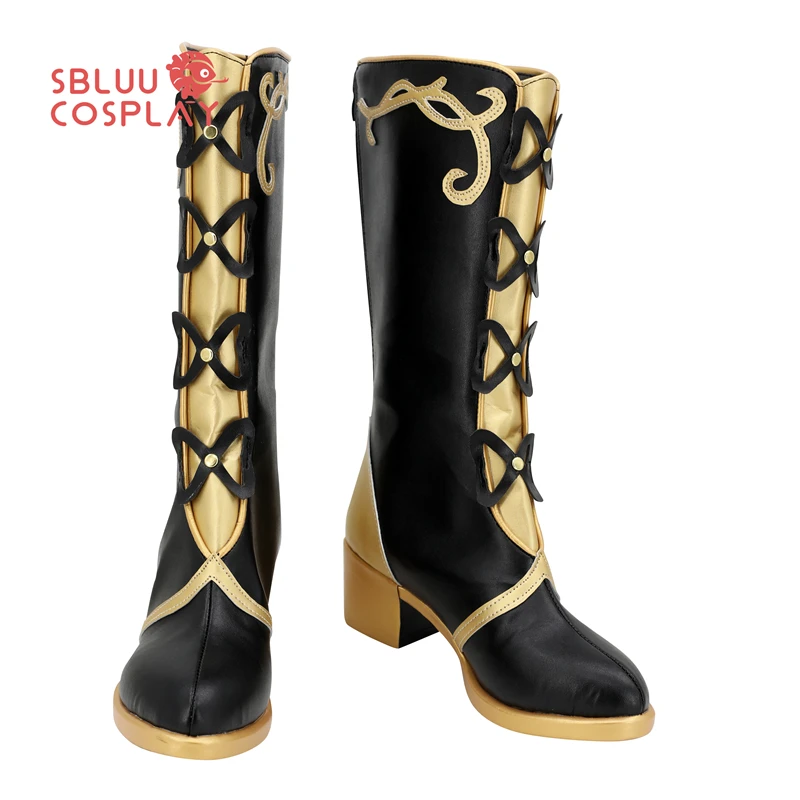 SBluuCosplay Gioco Aoi Yuta Scarpe Cosplay Stivali su misura per feste di Halloween