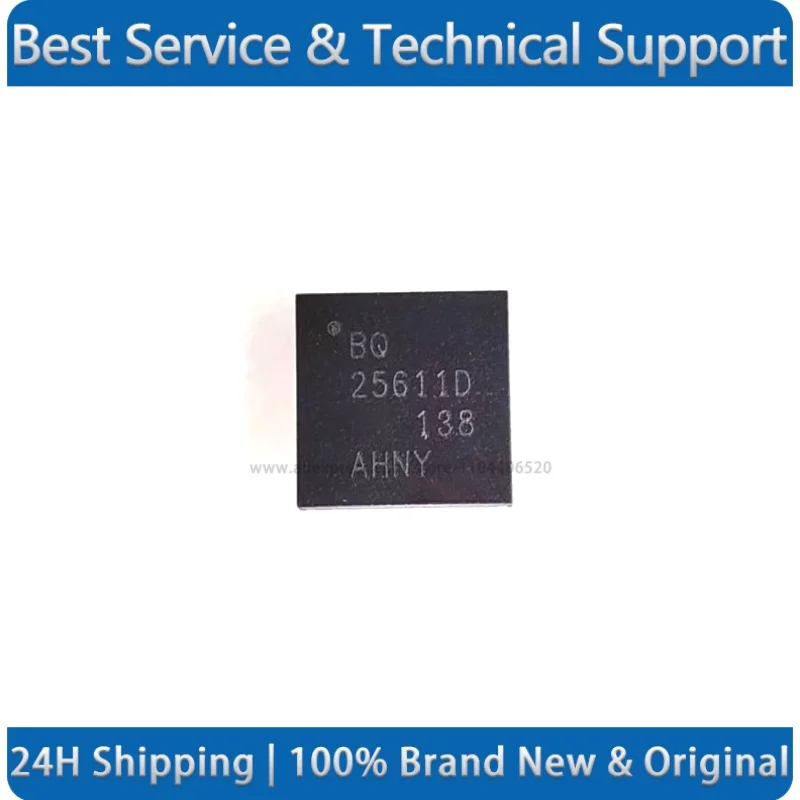 BQ25611DRTWR BQ25611D 25611D QFN-24 Battery Management Chip IC New Original