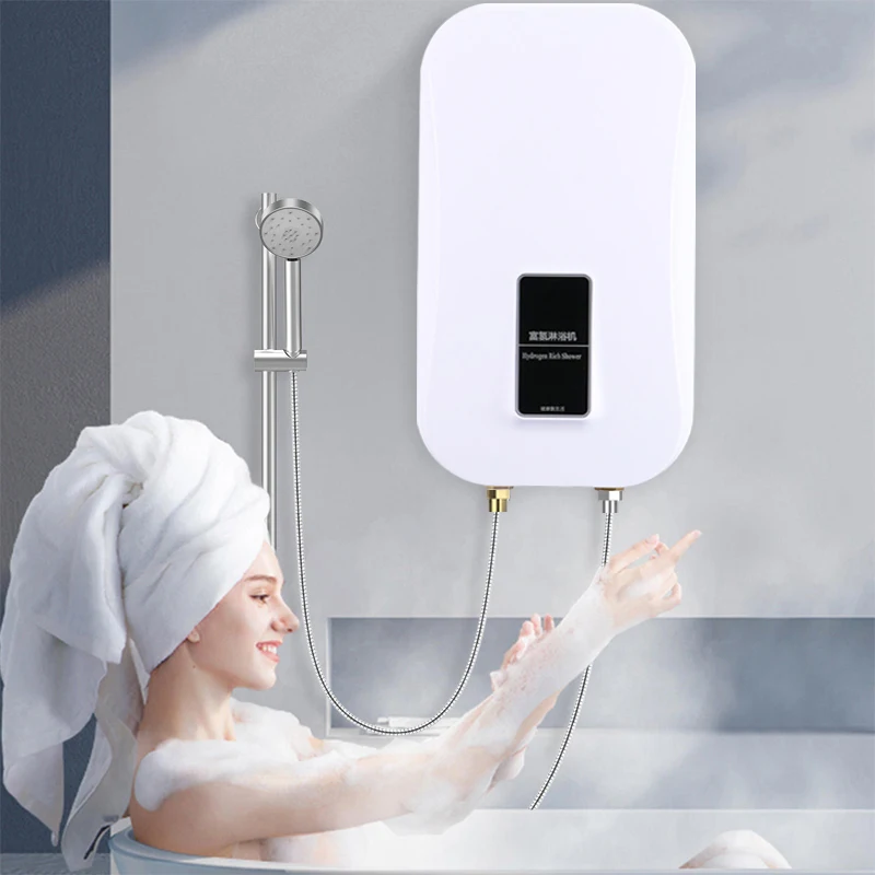 Urządzenie do kąpieli wodorowej SPA całego ciała 2800PPB Generator wody bogatej w wodór SPE PEM Prysznic wodorowy do odmładzania skóry