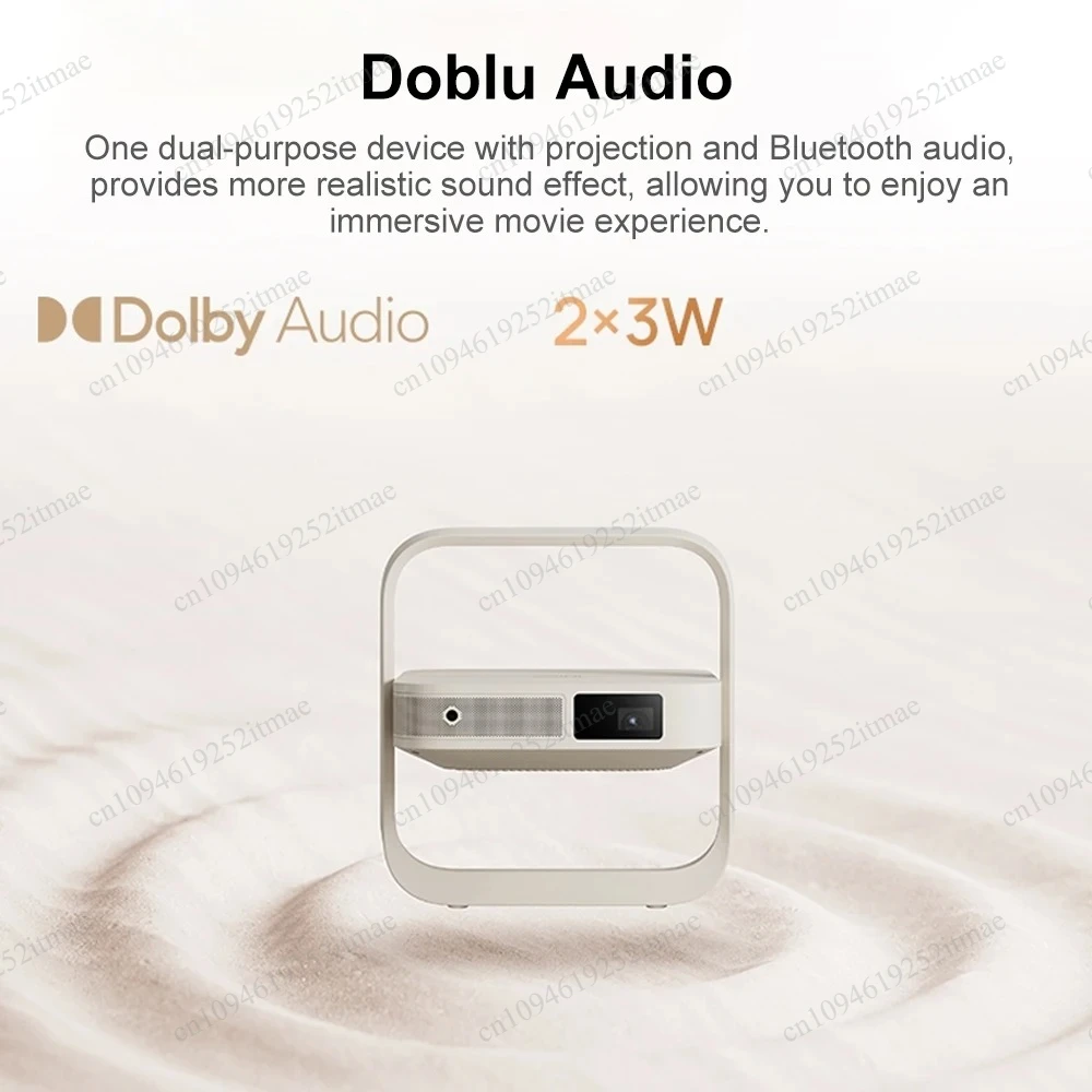 Z6X 5th Generation High‑Brightness Edition DLP Projector, 1080P, 550 CVIA, MEMC, Dolby Audio, Smart Home Cinema Projector