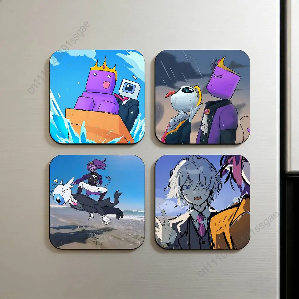 

Wemmbu E-Eggchan Tax Duo Decorative Refrigerator Magnets,Funny Fridge Magnets for Kitchen Home Office Whiteboard Locker Decor