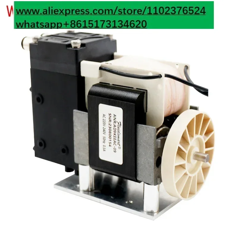 6-9L/min Micro Vacuum Pump AD9AC Silent Corrosion Resistant Large Flow Gas Sampling CEMS VOCS Diaphragm Micro Air Pump 60W