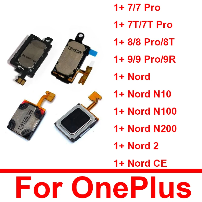 Altavoz del auricular para OnePlus 7 7 Pro 7Pro Pro7 GM1900 GM1903 GM1905 GM1910 GM1911 GM1913 GM1915 GM1917 auricular Flex Cable a