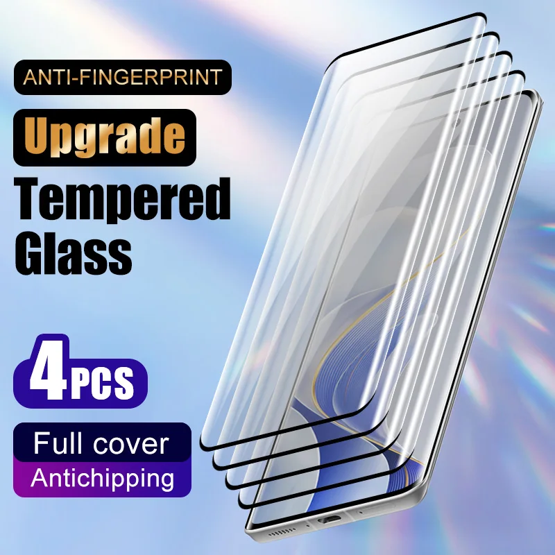 4pcs full cover protective film for vivo X100 Ultra X90S X80 X70 X60 Pro tempered glass smartphone NEX 3 3S S19 S18 S1 S16 S15