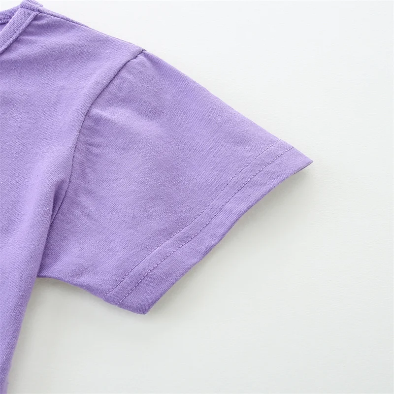 Jumping meters 2-7T Summer Clothes Baby Tees Tops Butterfly Print Shirts Hot Selling Kids T shirts Boys Girls Clothing