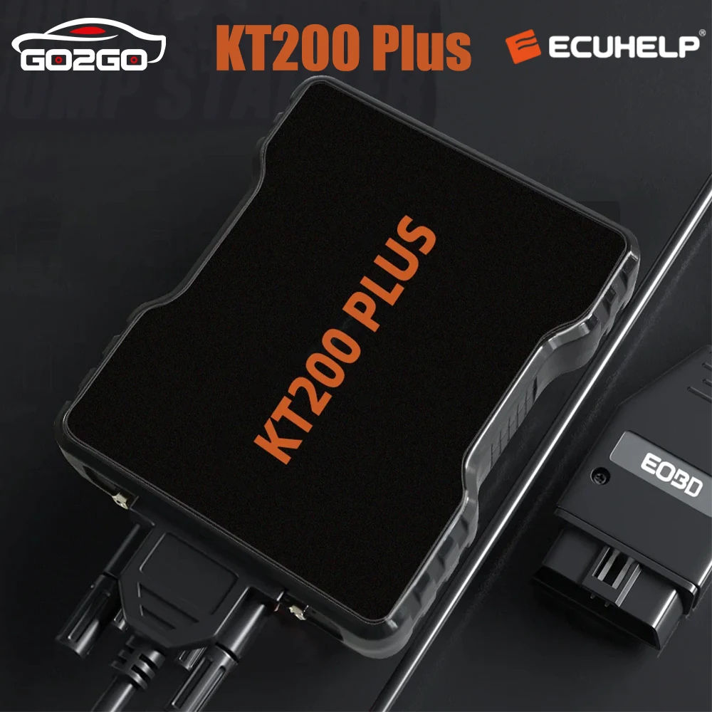 ECUHELP KT200 Plus ECU Programmer, Work Independently, Read /Write /Clone by OBD/Bench Mode, Support DTC off /Immo off/ Map