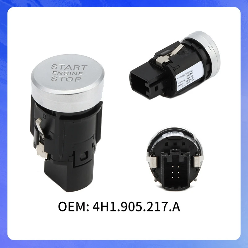 1 PCS New Engine Start Stop Switch Replacement Parts For  D4 A8 Quattro S8 2011-2017 4H1905217A Push To Start Button