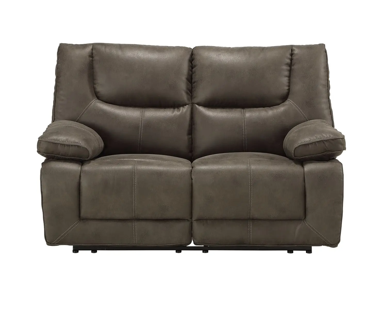 

ACME Harumi Loveseat (Power Motion), Gray Leather-Aire