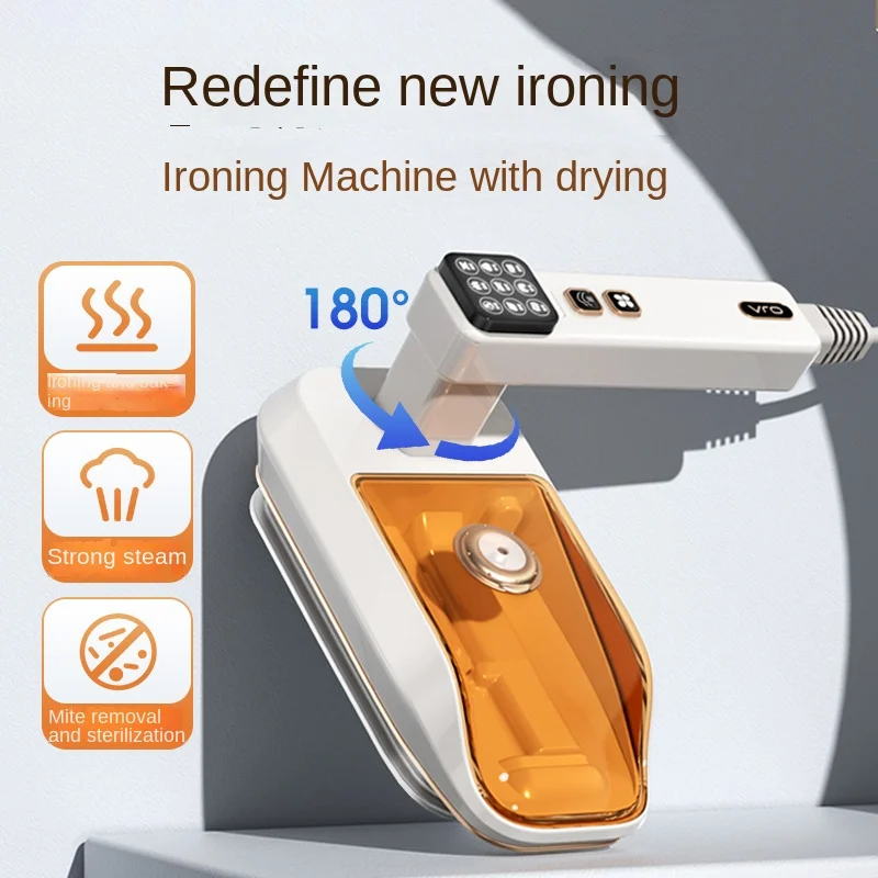 New Hand-hung Ironing Machine Handle Can Rotate Steamer Ironing Clothes Small Household Business Portable Iron for Clothes