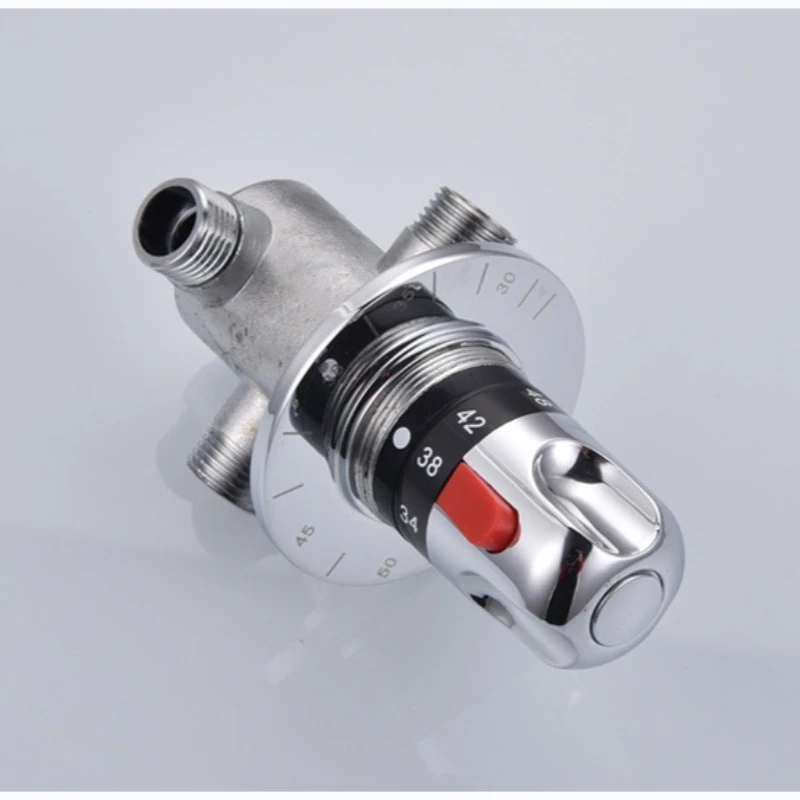 Full Brass Thermostatic Mixing Valve, 1/2