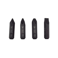 36mm JIS Impact Screwdriver Bits with 5/16“ Hex Shank, S2 Alloy Steel-Ideal for Japanese Automotive and Motorcycle Repairs