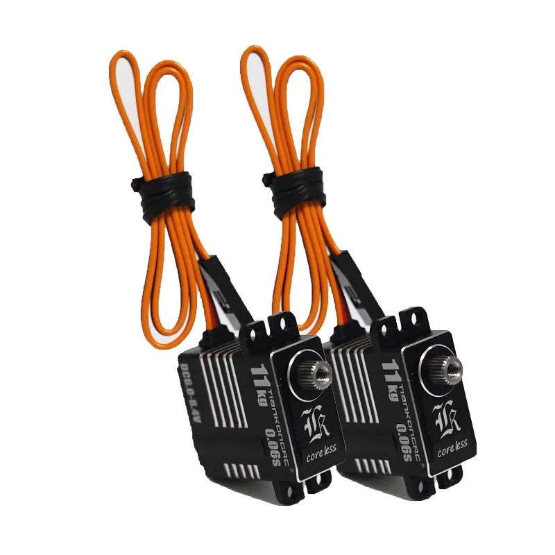 11KG Miniature All-Metal Digital Air-Core Cup Servo: High Voltage, High Torque, Programmable