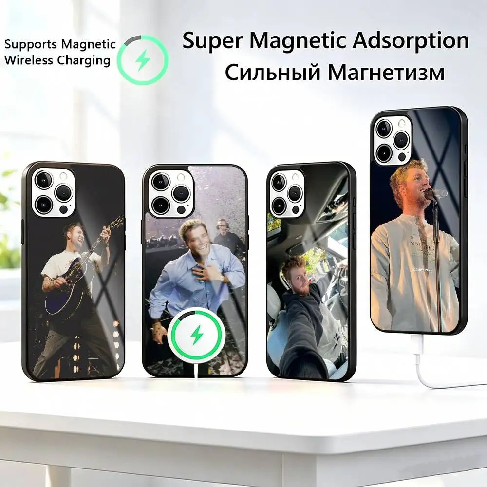 

Alex Warren Singer-r Phone Case For iPhone17,16,15,14,13,12,11 Plus,Pro Supports Magnetic Wireless Charging