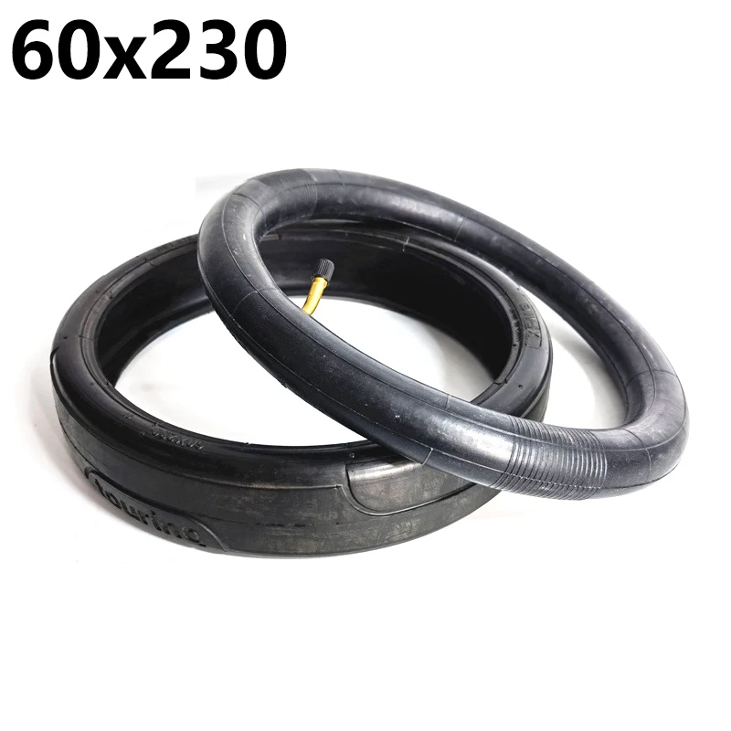 

60x230 Inner Tube Outer Tyre For Children's Tricycle Baby Carriage Replacement Tire Wearproof Rubber Inner Tube Cycling Parts