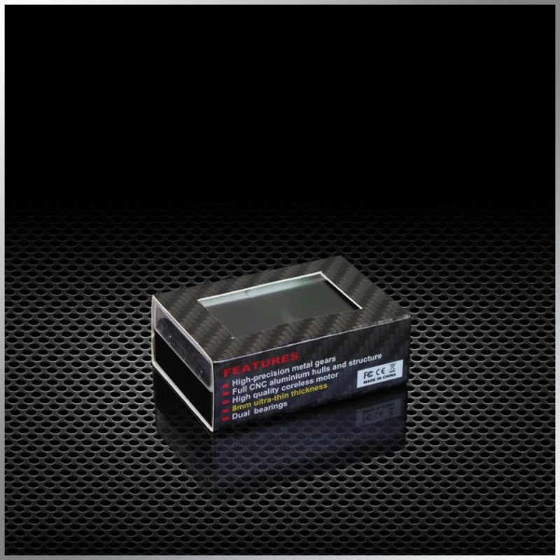 Kingmax CLS0309WH/V High Perf Digital Metal Gears Micro Wing Servo 8.6g 4.5kg Precision CNC Aluminum Thin Dual Bearings