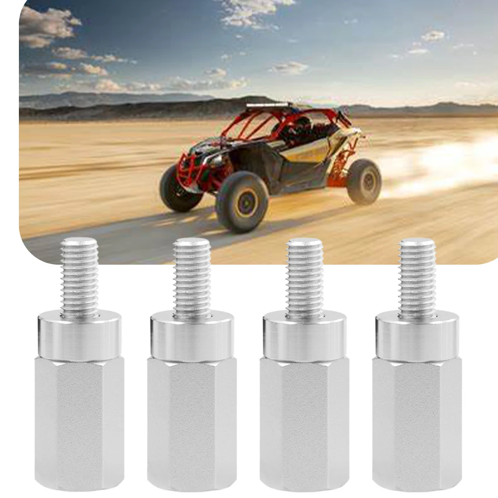 

4 шт. винты для подъема сиденья с 4 прокладками, регулятор высоты сиденья, комплекты креплений для подъема сиденья ATV, подходят для Can-Am Maverick X3