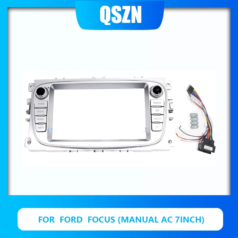 

2 Din Frame For Ford Focus Mondeo S-max C-max Galaxy Kuga 2006-2011 Stereo Dash Kit Fit Installation Trim Facia Face Plate Panel