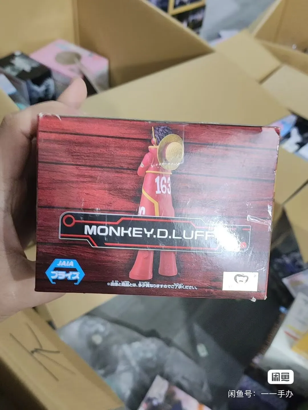 

Bandai Original One Piece DXF The Grandline Series Egghead Monkey D. Luffy Collection Ornaments Figure Toys Birthday Gifts 16cm