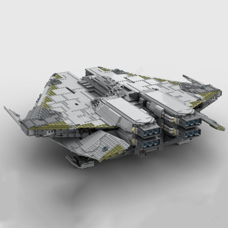 6327PCS Krait Mk II Space War Military MOC SpaceShip Battle Model Building Blocks Architecture DIY Education Model Toys Gift