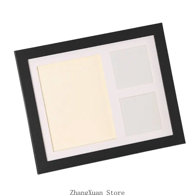 Fotorahmen-Set mit Tierpfoten-Aufdruck für Hundebesitzer und Regaldisplay 3XUF – Detail 3