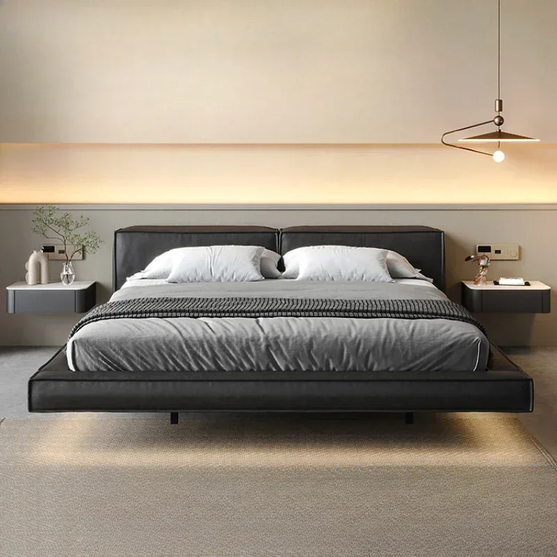 

De Casal Lit Bett Yatak Artificial Leather 150 X 200 Bed Decoration Queen King Size Double Bed Modern House Cama Furniture