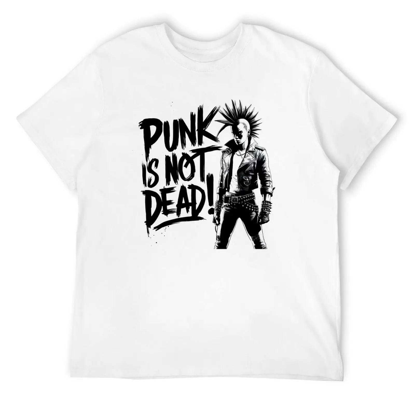 

Punk is Not Dead! T-Shirt tops quick-drying heavyweight t shirts for men