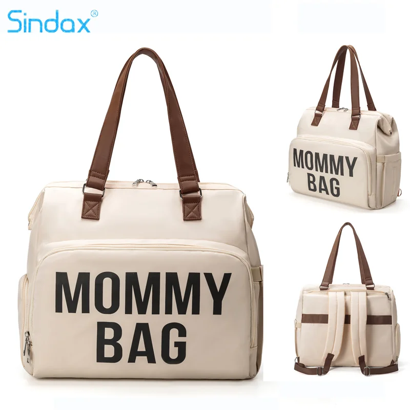 Baby Diaper Bag High-Capacity Handheld One Shoulder Oblique Cross Mommy Bag Outgoing Convenient Multifunctional Backpack For Mom