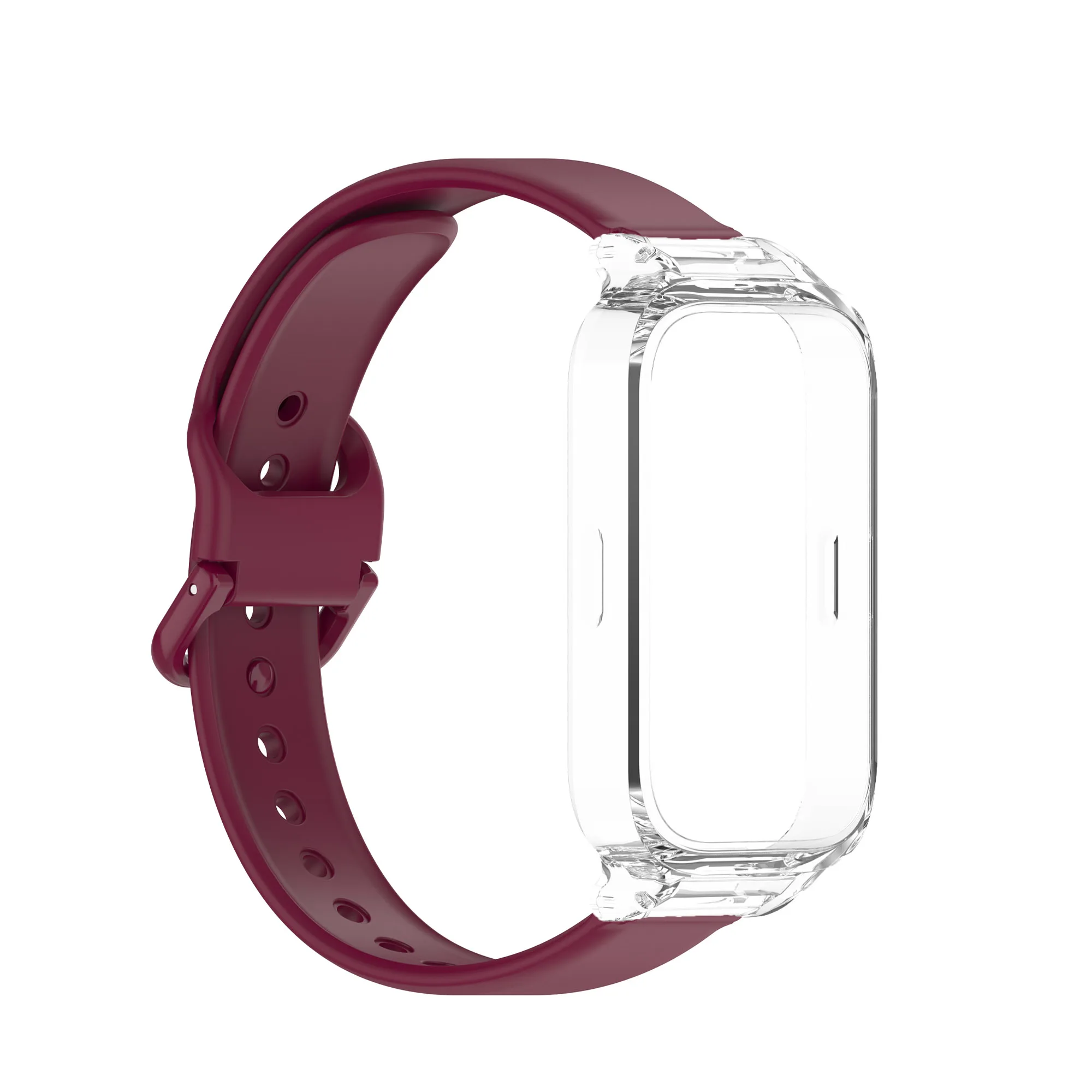 PC Case+Silicone Strap For Xiaomi Band 9 Active Sports Watch Straps Screen Protector Bracelet For Mi Band 9 Active Accessories