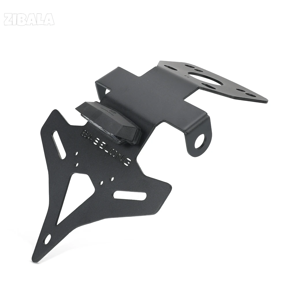 FOR ZXMOTO 820RR 500RR 2025-2028 Motorcycle Rear Tail Tidy Fender Eliminator Kit License Plate Holder LED Light Stainless steel