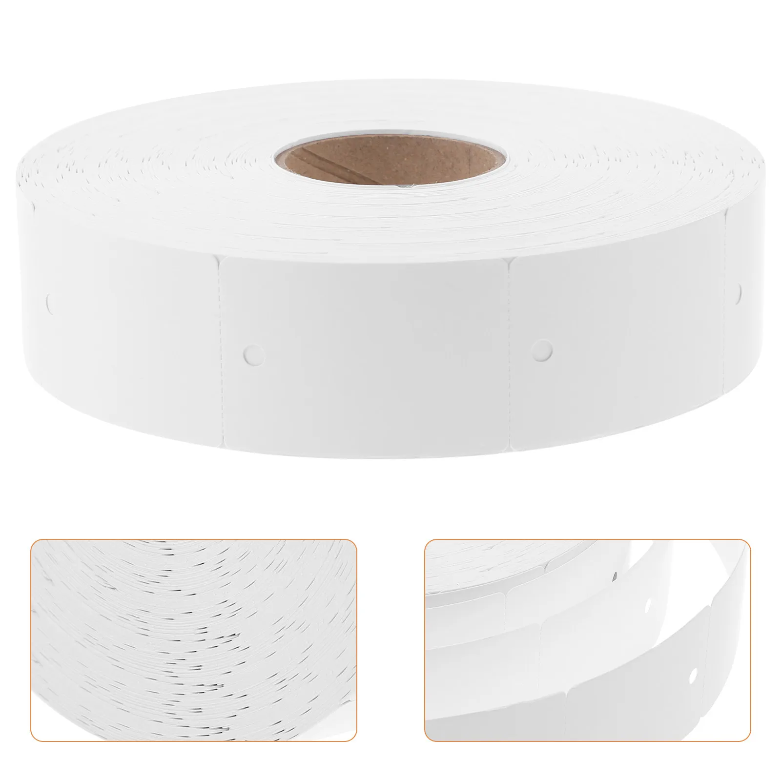 

Thick Printable Blank Tag for Clothes 1 Roll Coated Paper Hang Tag Wear Tear Resistant Versatile Printing Label for Garment DIY
