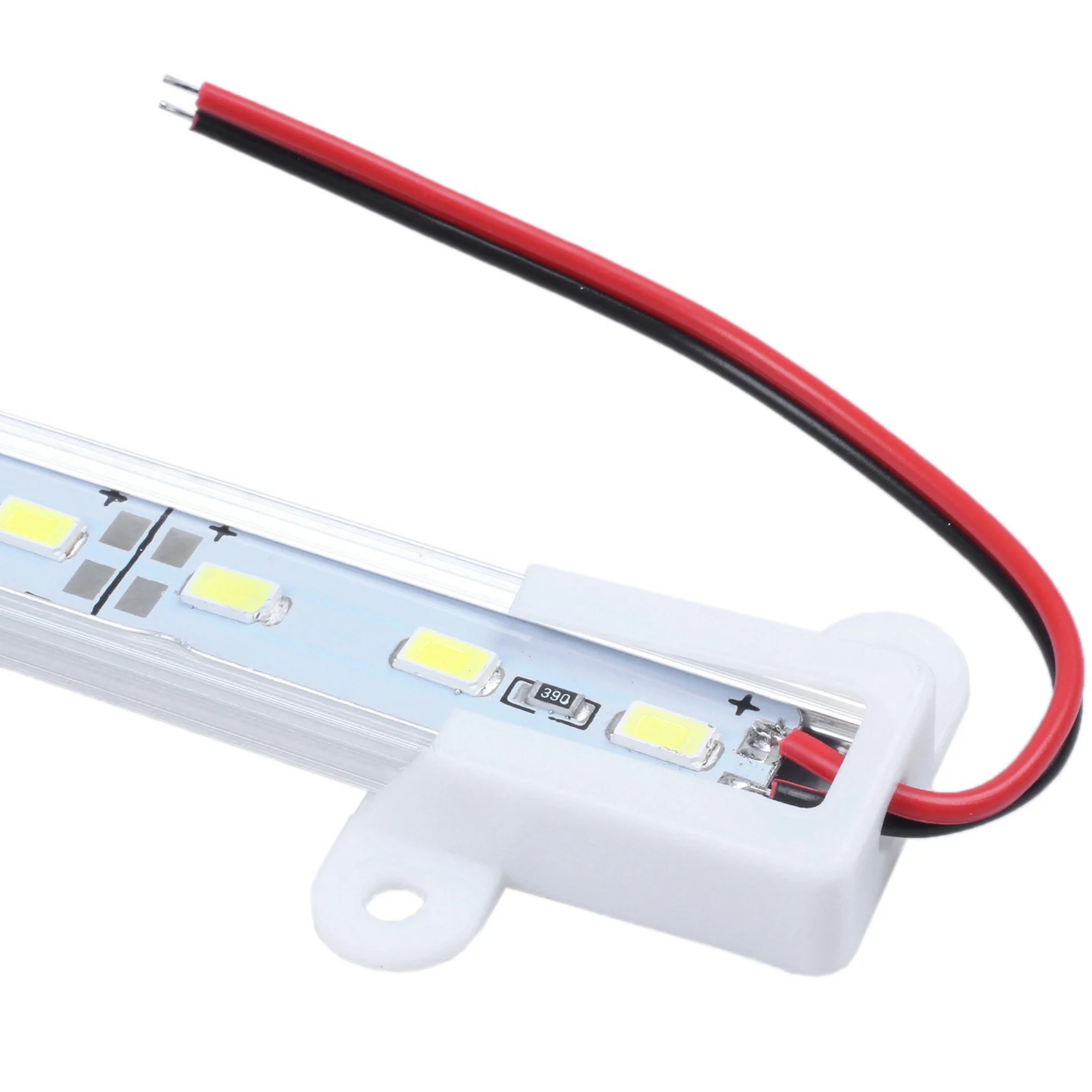 AT21-10Pcs 50CM 5630 SMD 36 LED Day White Aluminium Rigid Strip Bar Light Lamp