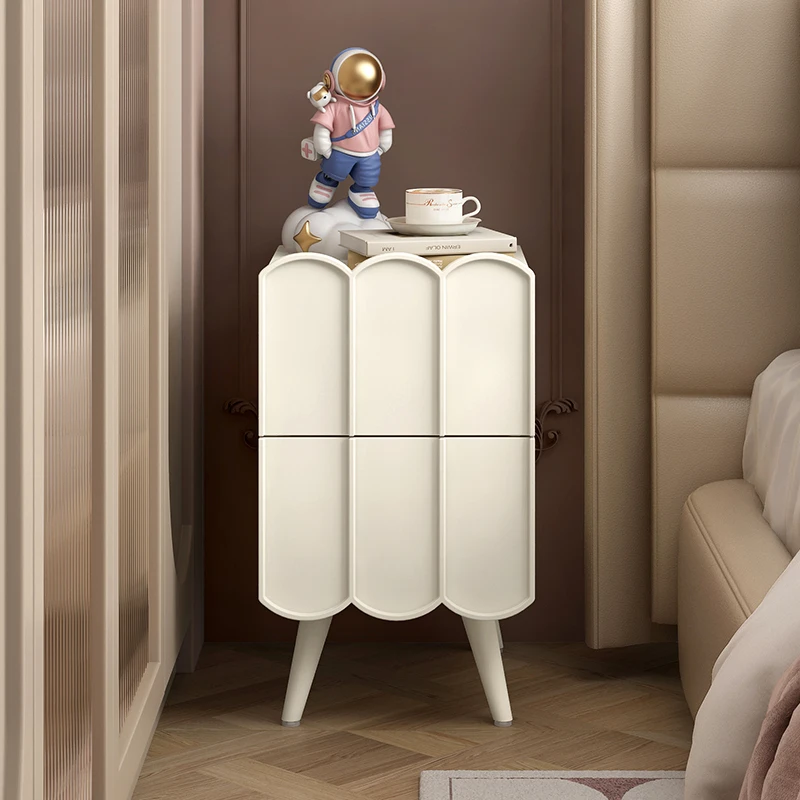 YY Ultra-Narrow Small Bedside Cabinet Sandwich Simple Storage Mini Cabinet