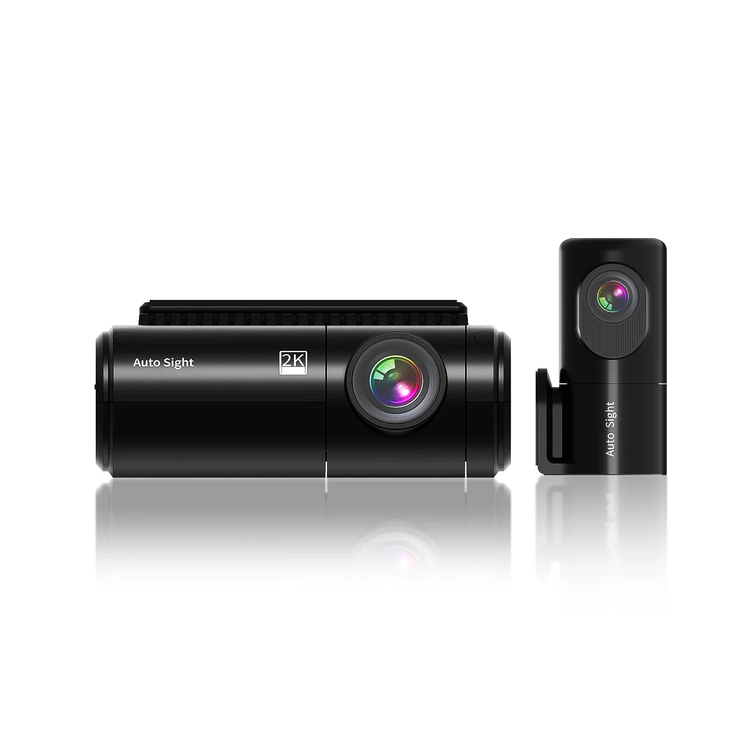 2026 New New Arrival Dual Channel Car DVR Recorder Dash Cam 24H Parking Monitor Black Box 12 Months Warranty 2K+1080p Black Col