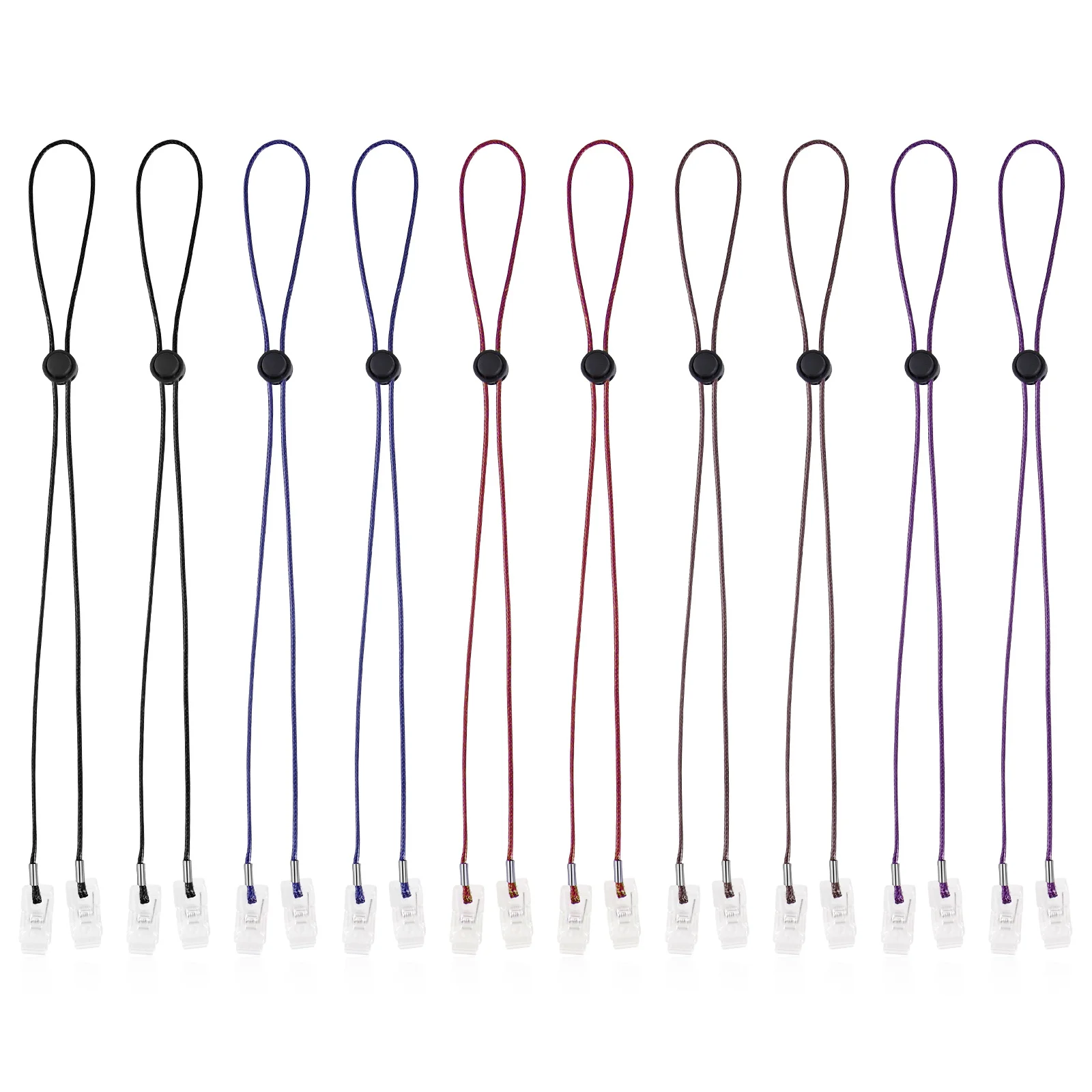 10Pcs Adjustable Bib Holder Clips Premium Lightweight Napkin Clips for Home Dining Drawing Craft Projects Bib