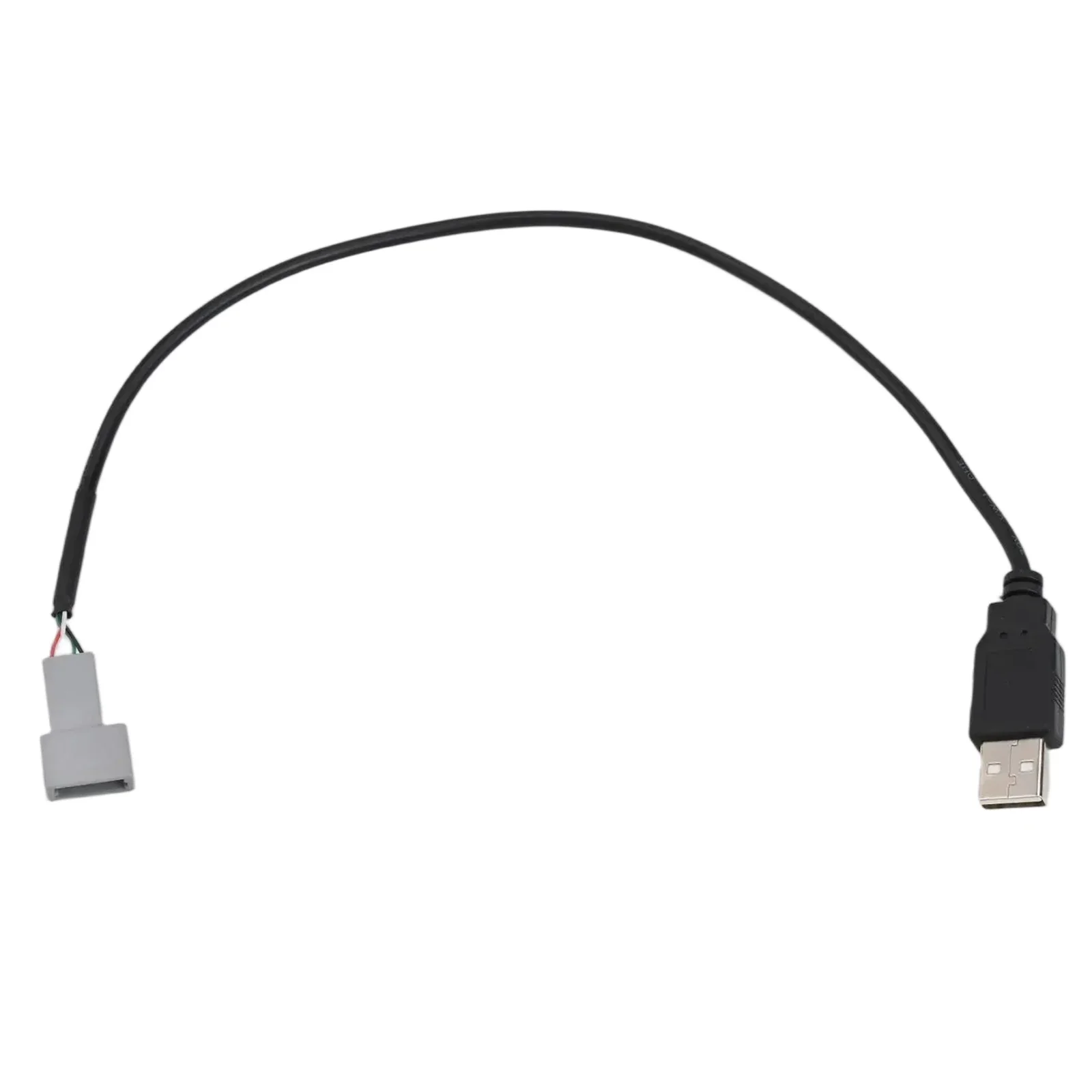 4 Pin Interface Car Adapter Connector For Android Multimedia Cable Car Non-deformed Structure Wear-resistant Design