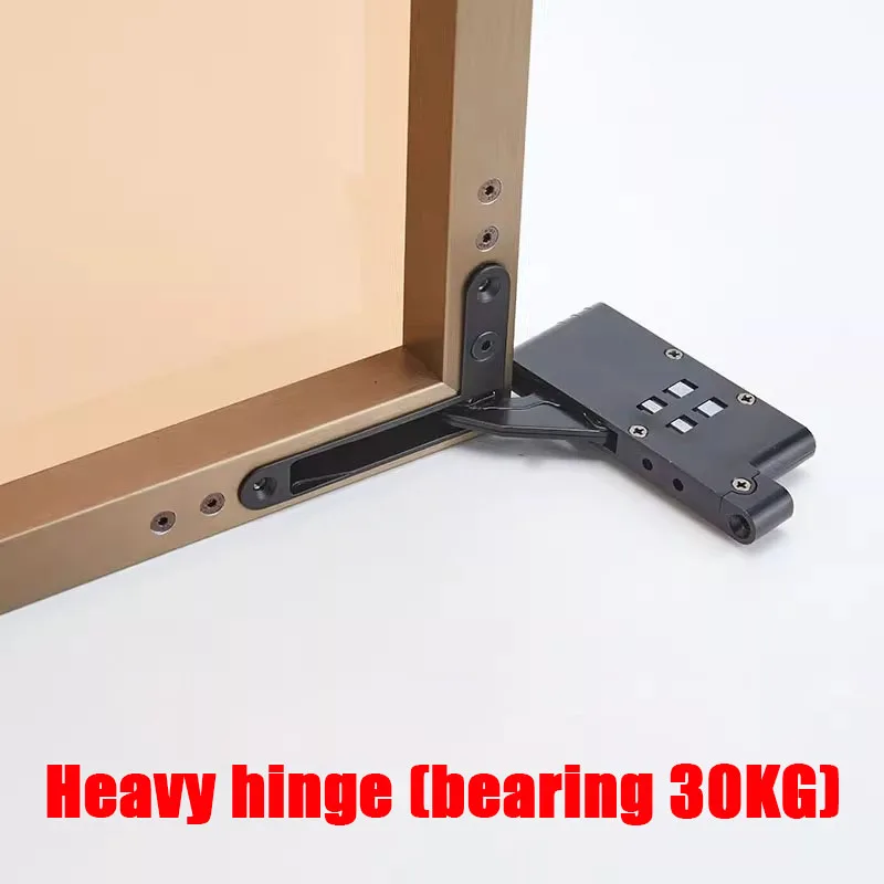 

A Pair/2PCS New Pieces Hidden Cabinet Hinge Adjustable Soft Closing Concealed Hinge Door Hinges for Aluminum Frame Wooden Door