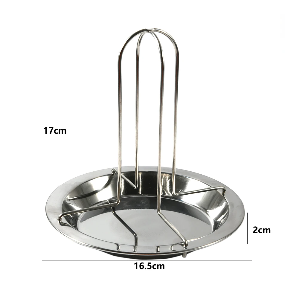 1 Set of Outdoor Camping Thickened Barbecue Rack Fork Chicken Grill Chicken Grill Cooking Accessories Tools