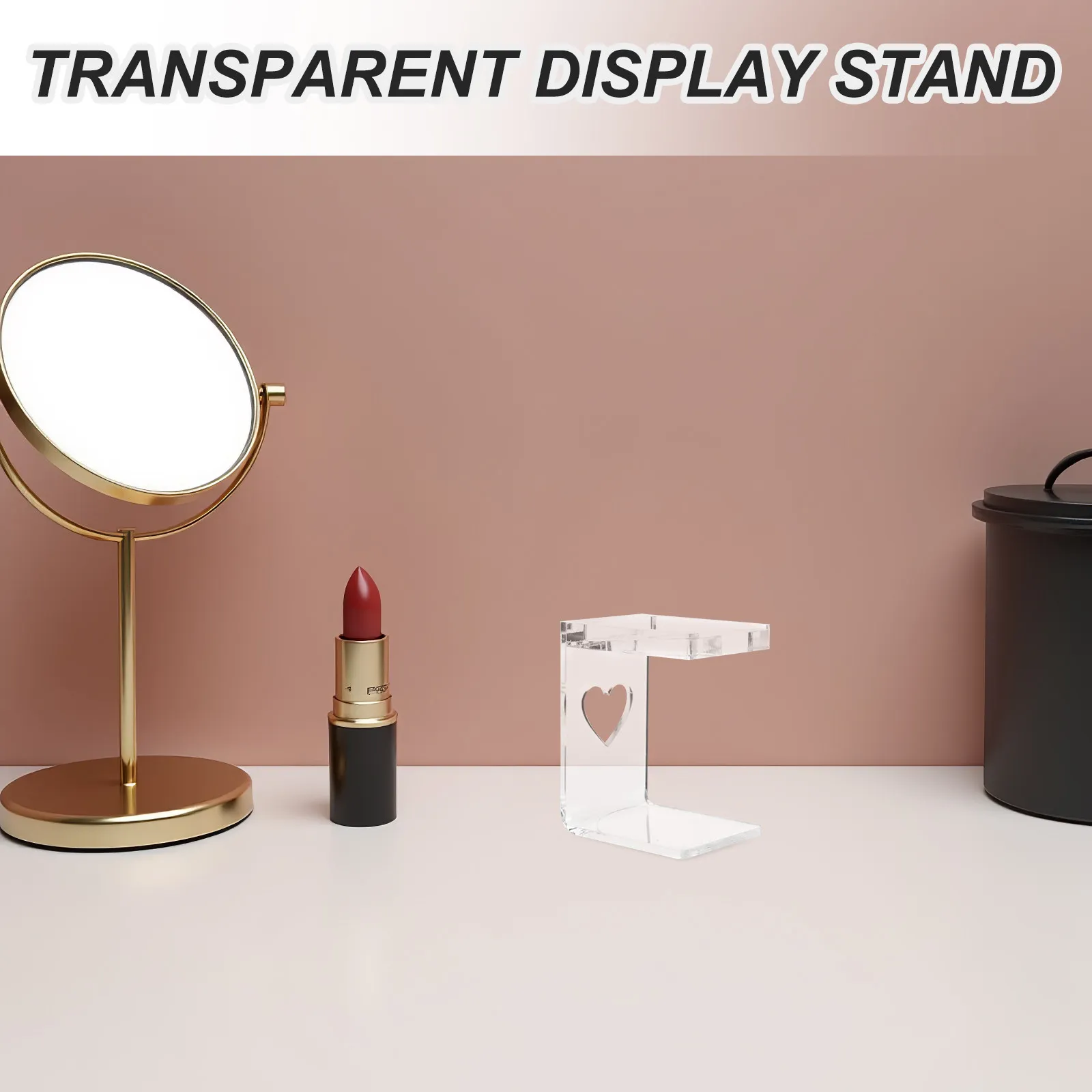 Transparent Acrylic Nail Polish Bottle Rack Inverted Storage Manicure Organizer Stand Nail Art Supply Display Clear Polish