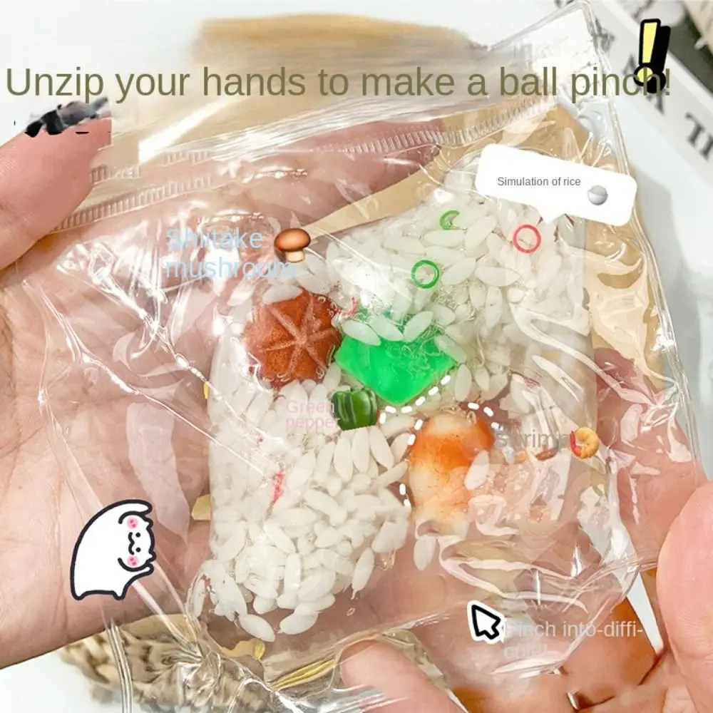 Leuke Rode Bonen Langzaam Stijgende Kleverige Parel Super Zachte Elastische Trage Rebound Parels Speelgoed Creatieve Kleurrijke Parels Knijpspeelgoed Kinderen