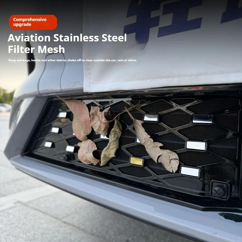 

Fit For Geely Galaxy ES5/E5 Specialized Starry Sky Insect Screen Front Grille Exterior Modification Anti Foreign Object Anti