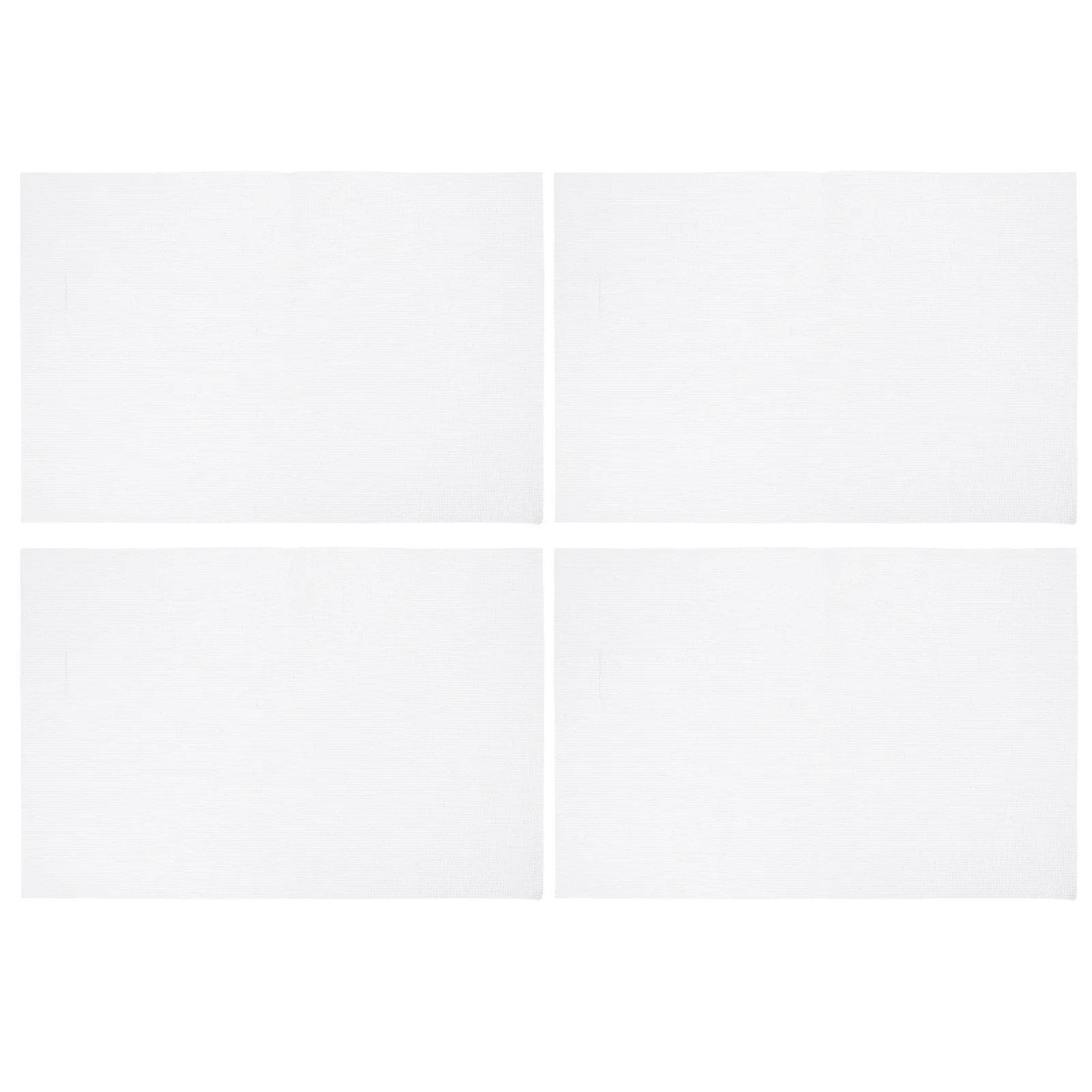 GLEAVI 4 peças de tecido acolchoado de algodão para bordado cruzado, artesanato, acessórios de costura